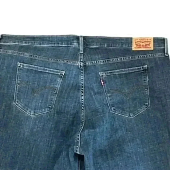 NEW Levi’s‎ 311 Shaping Skinny Capri Dark Wash Women’s 24W NWT - Picture 7 of 12